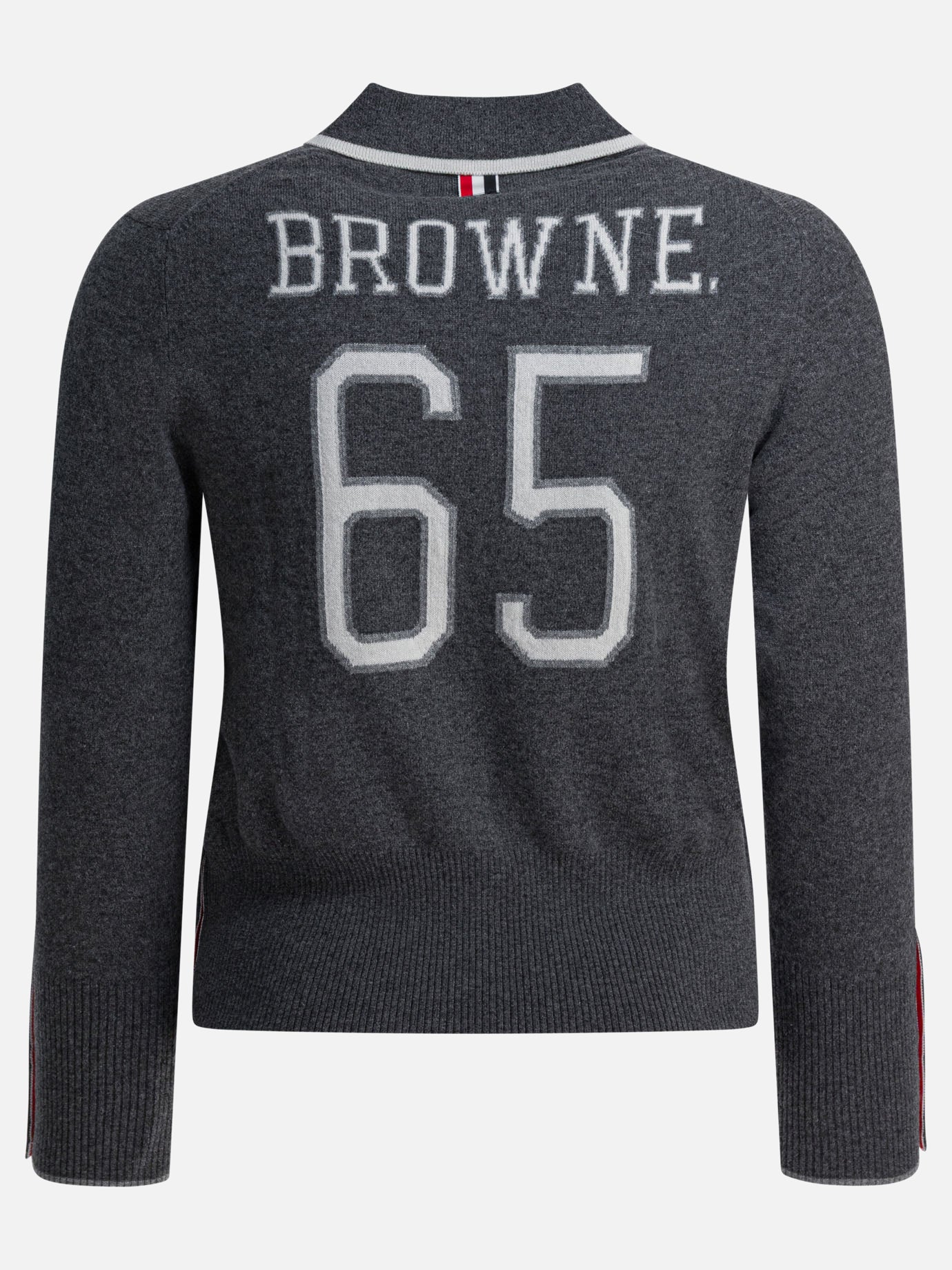 Polo shirts with buttons Logo  Black - Thom Browne Men | PDP | Replica Handbags  | 2
