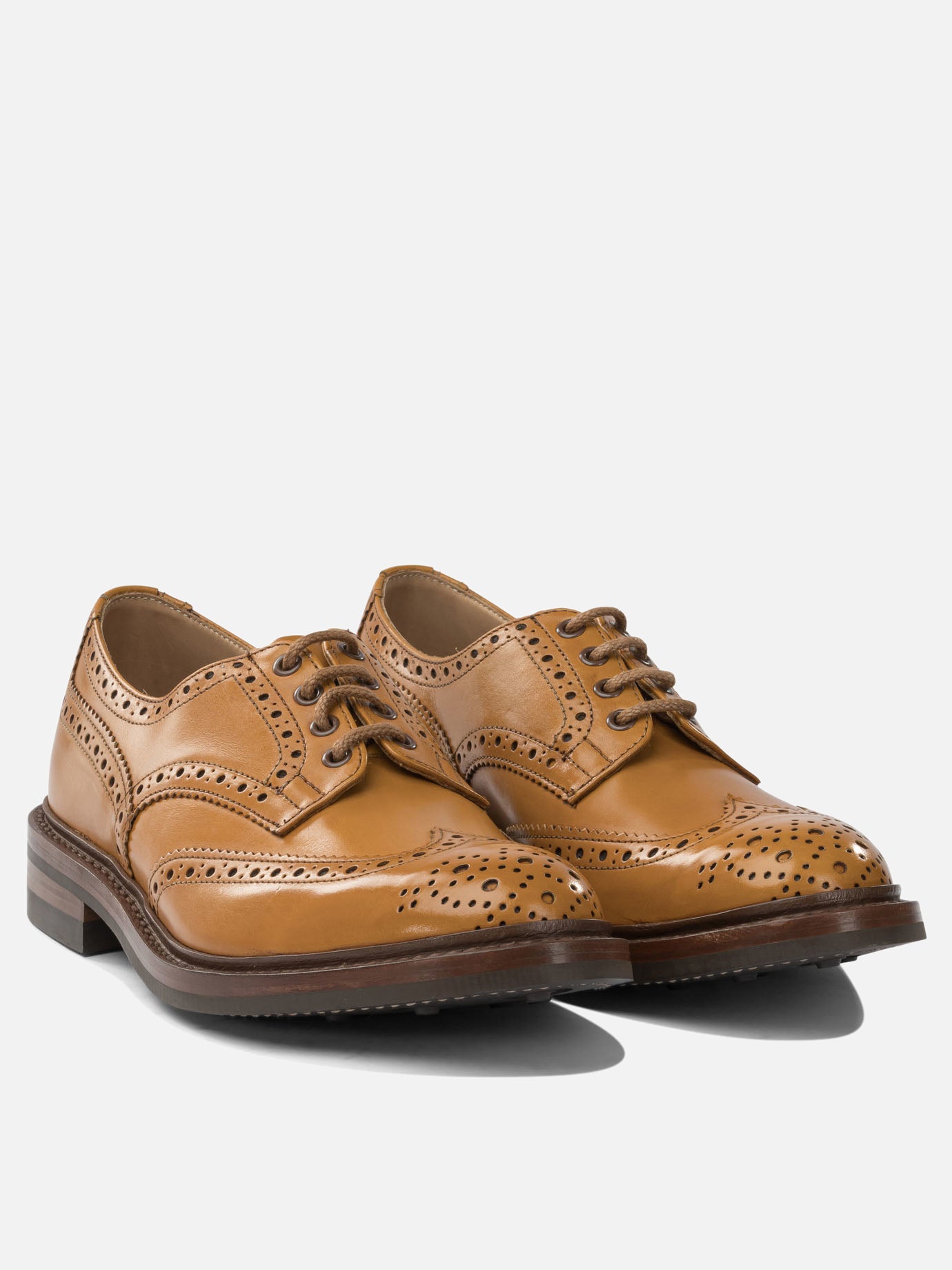 Derby 100% leather - 50% leather 50% rubber  Brown - Tricker's Men | PLP | Replica Handbags  | 2
