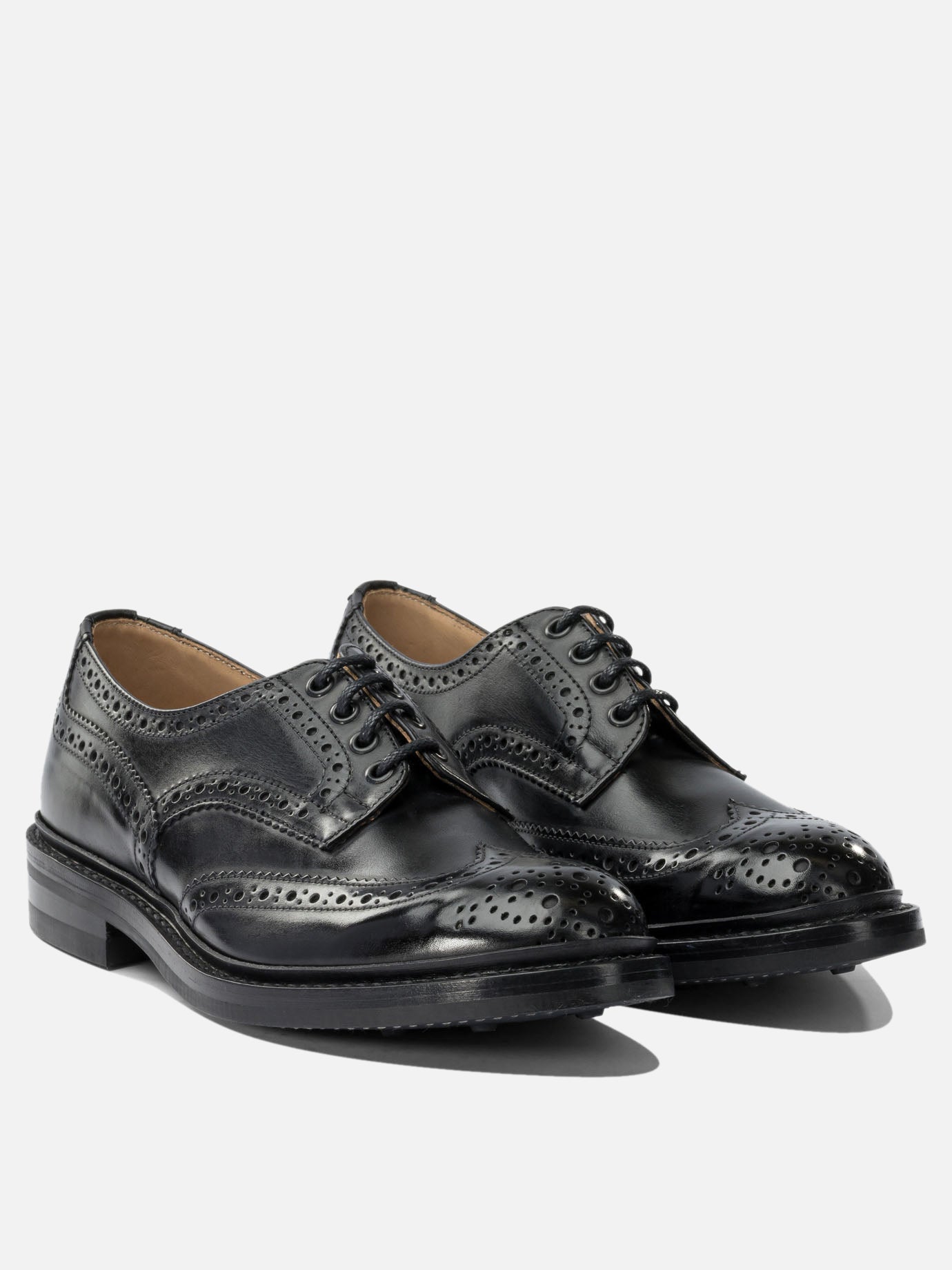 Derby 100% leather - 100% rubber  Black - Tricker's Men | PLP | Replica Handbags  | 2
