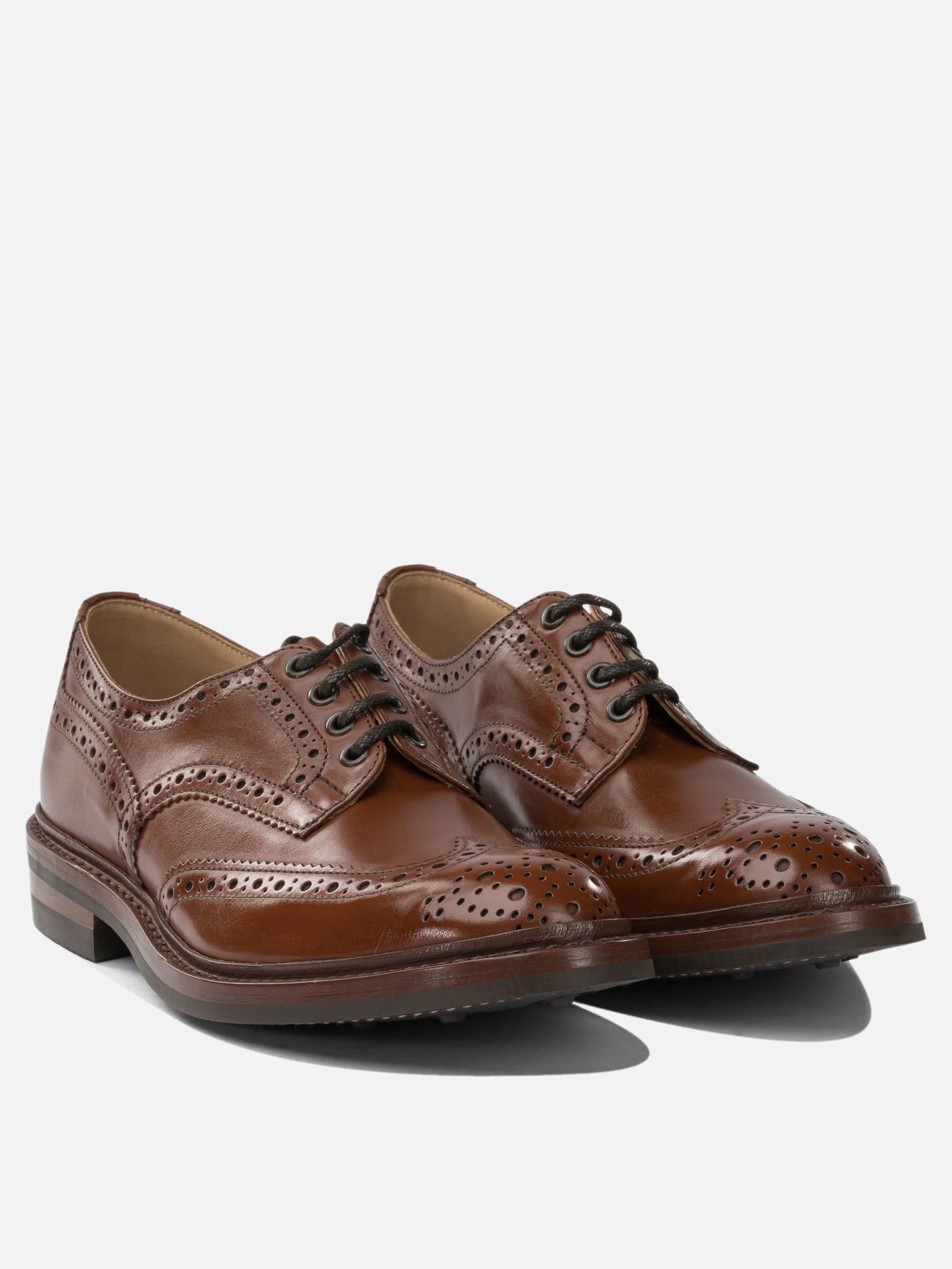 Derby 100% leather - 100% rubber  Brown - Tricker's Men | PLP | Replica Handbags  | 2
