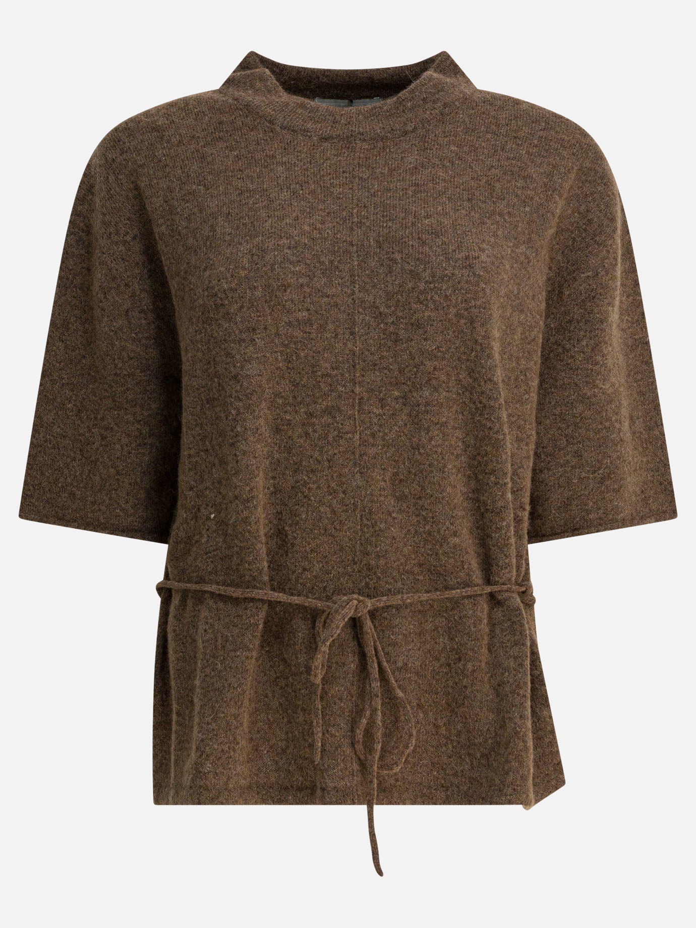 Crewneck sweaters Solid colour  Brown - Umarmung Women | PDP | Replica Handbags  | Zoom-Modal
