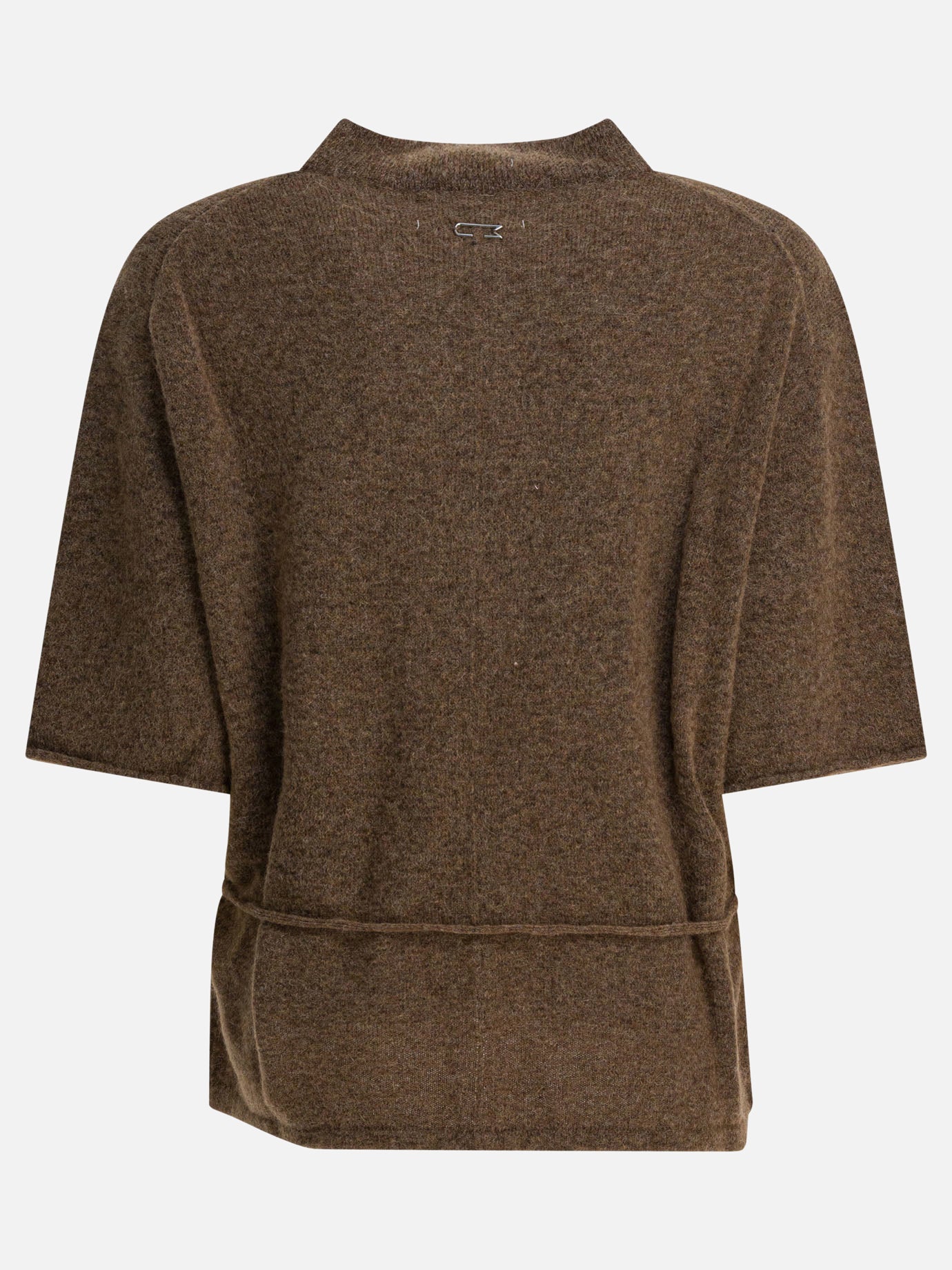 Crewneck sweaters Solid colour  Brown - Umarmung Women | PDP | Replica Handbags  | thumbnail_2