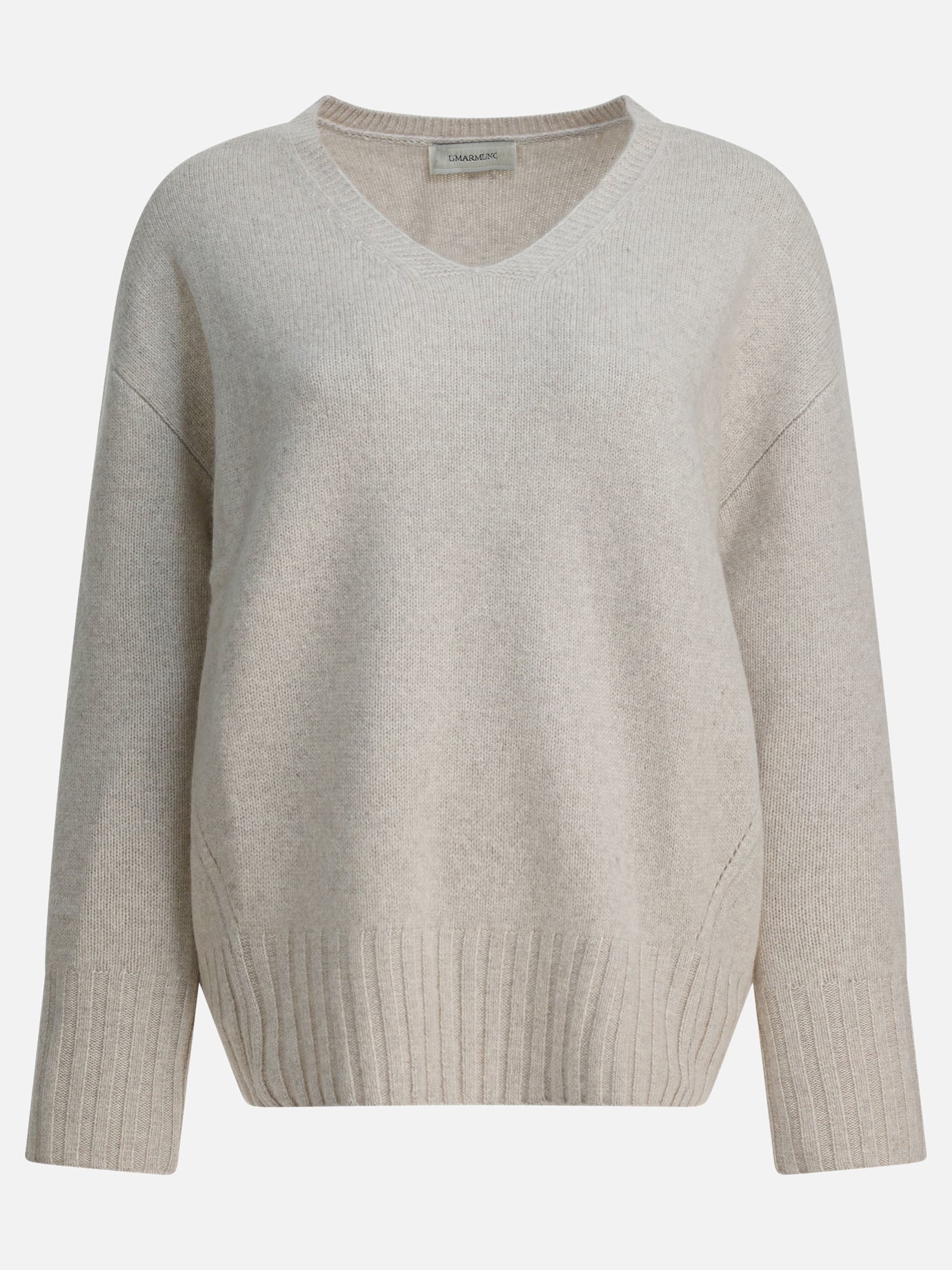 V neck sweaters Solid colour  White - Umarmung Women | PDP | Replica Handbags  | Zoom-Modal
