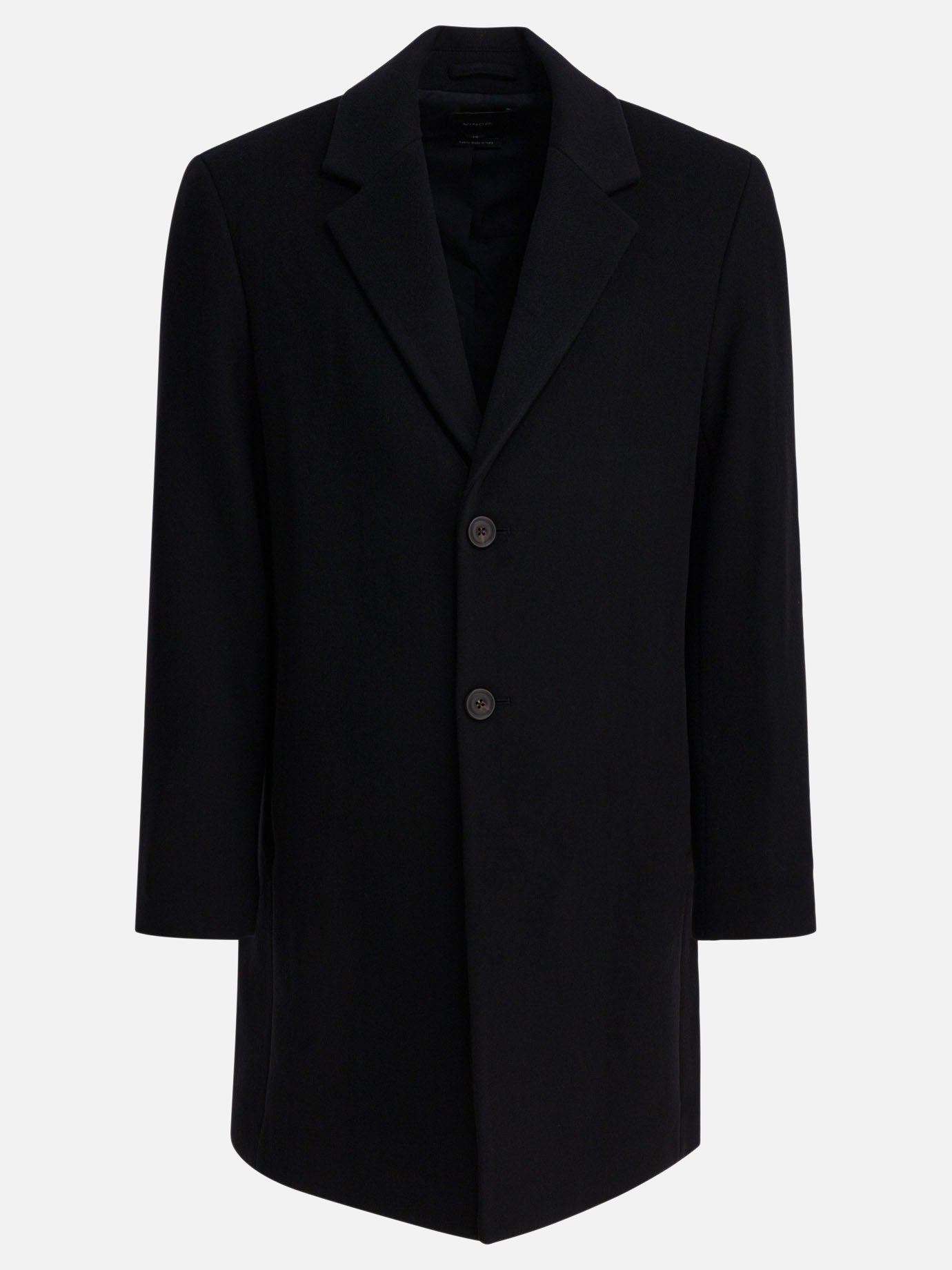 Long coats Solid colour  Black - Vince Men | PDP | Replica Handbags  | Zoom-Modal
