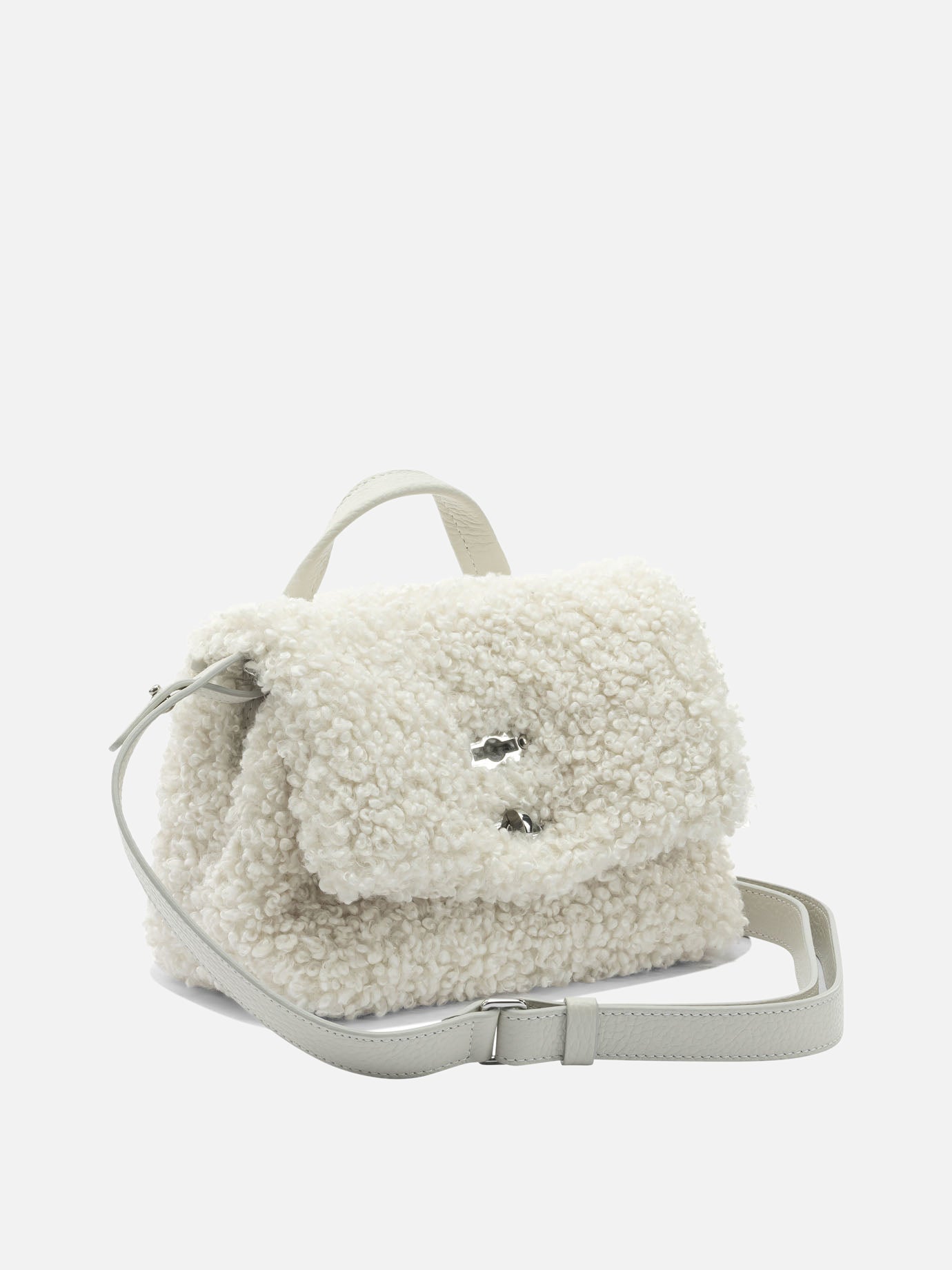Small bags 100% fabric - 100% leather  White - Zanellato Women | PLP | Replica Handbags  | 2
