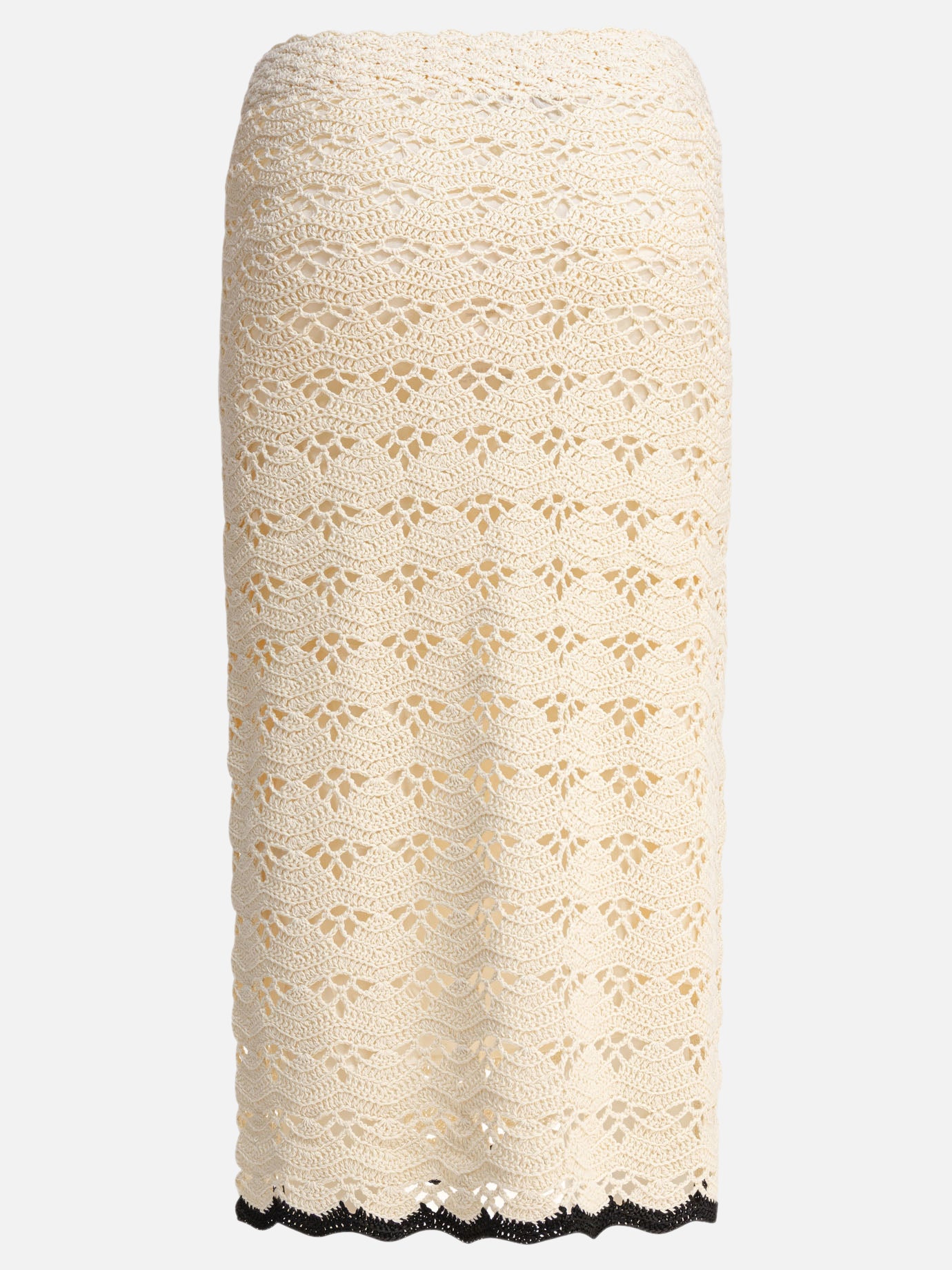 Midi skirts Solid colour  Beige - Zimmermann Women | PDP | Replica Handbags  | Zoom-Modal_2
