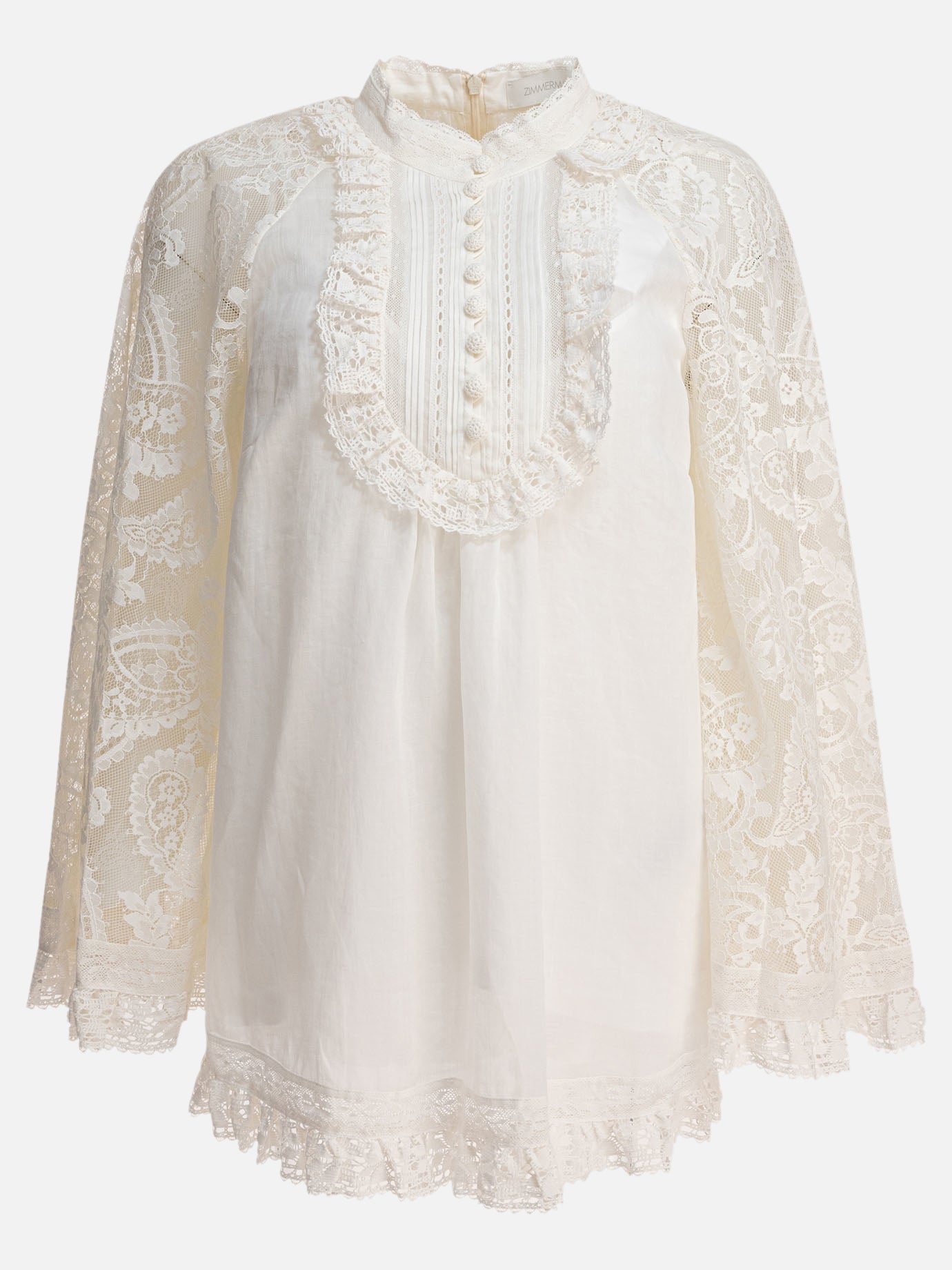 Blouses Embroidered  Beige - Zimmermann Women | PDP | Replica Handbags  | Zoom-Modal
