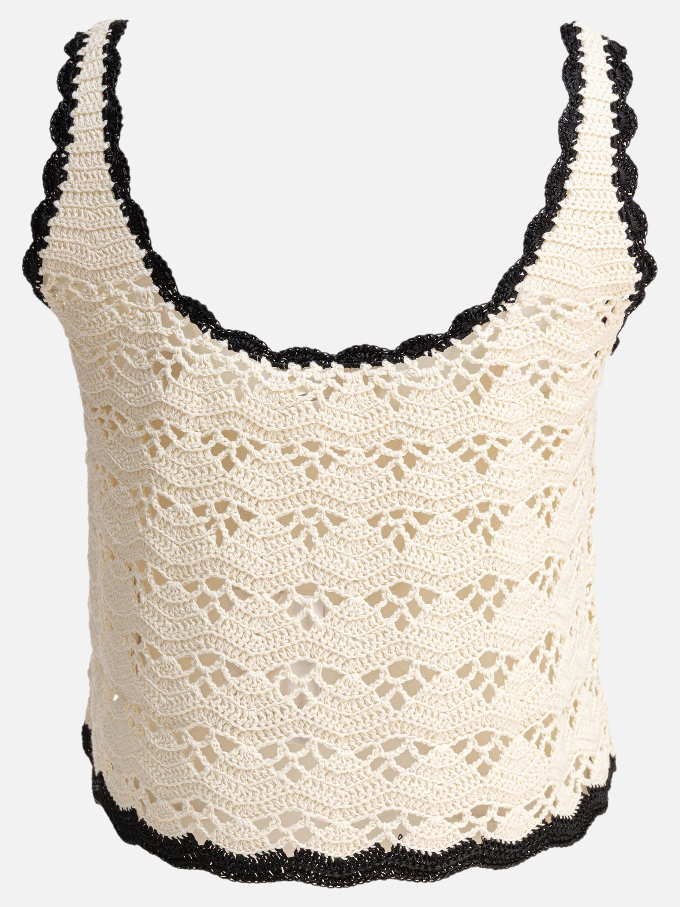 Tank tops Textured knit  Beige - Zimmermann Women | PLP | Replica Handbags  | 2
