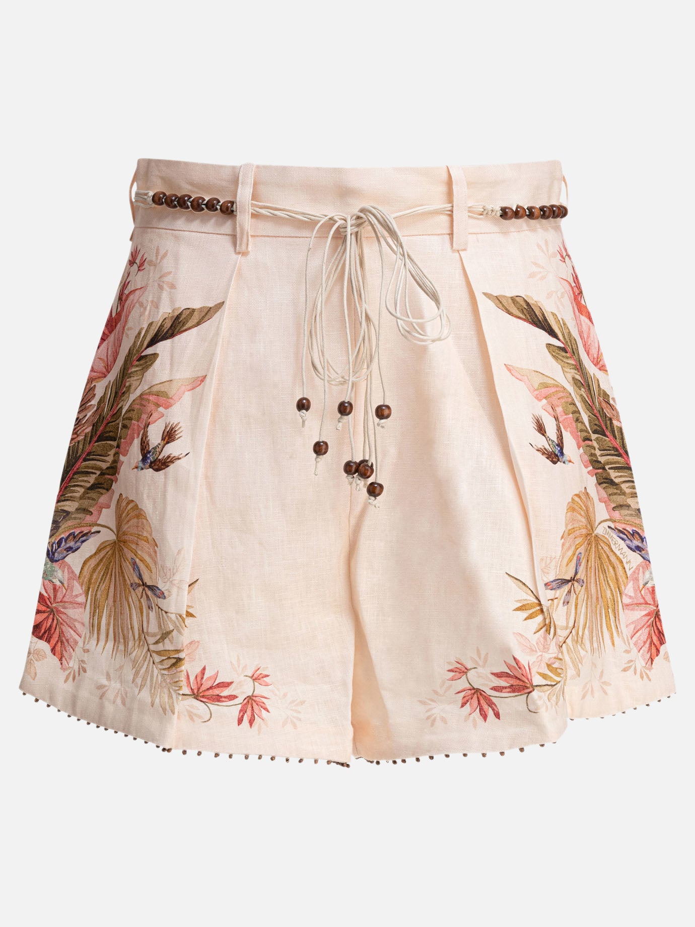 Drawstring shorts Floral  Pink - Zimmermann Women | PLP | Replica Handbags  
